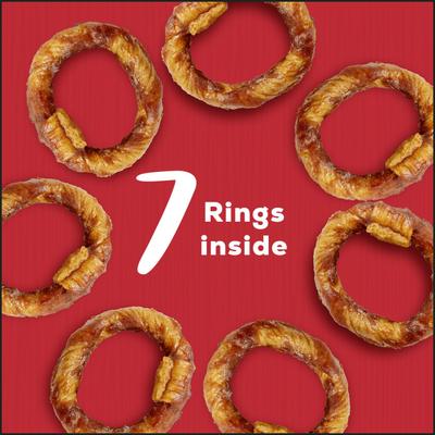 Show full view: Country Kitchen Rawhide-Free Beef Rings Dog Chew Treats, 7 count slide 6 of 8