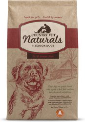 Country Vet Naturals 24-10 Senior Dog Food, 35-lb bag
