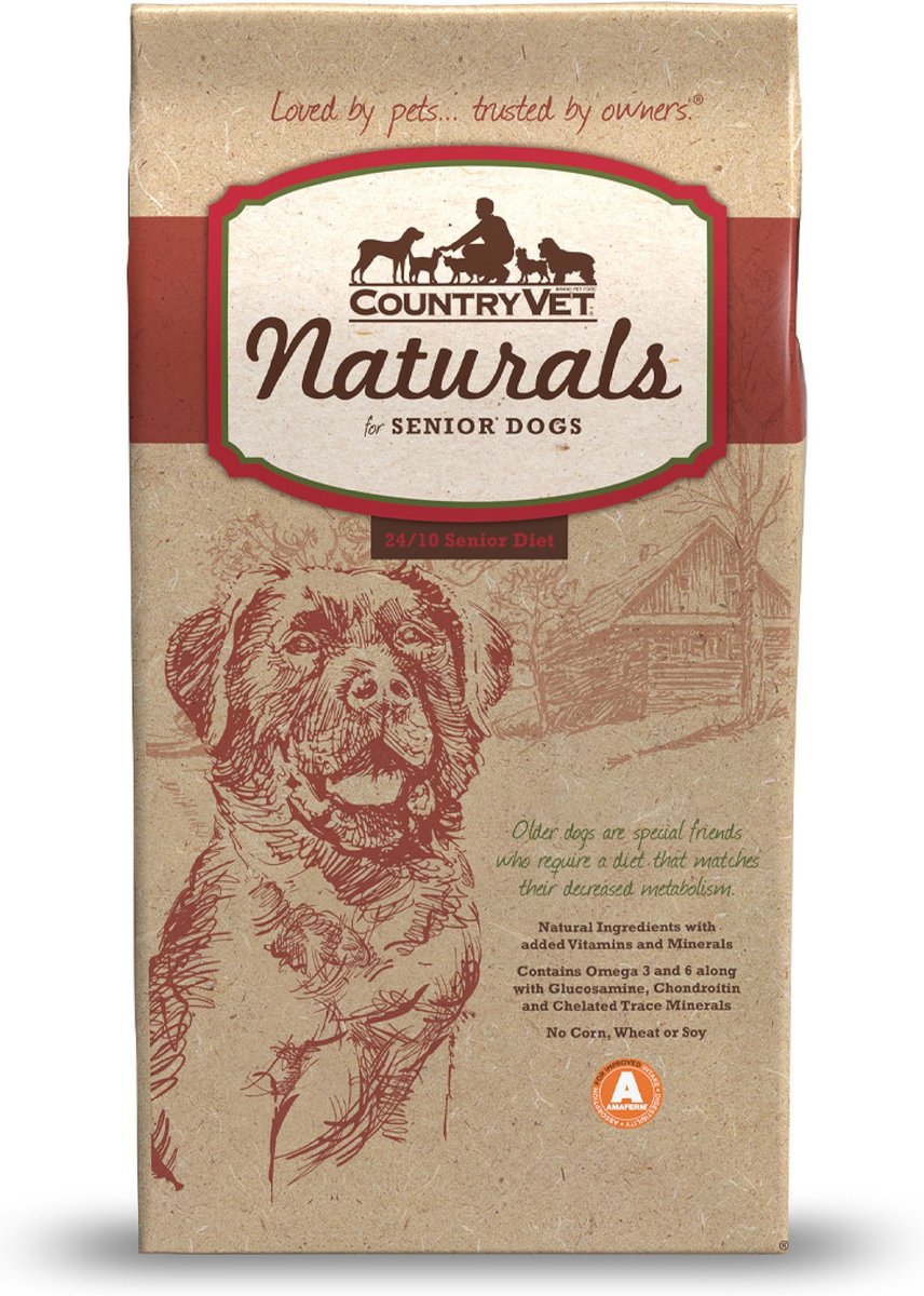 Country Vet Naturals 24-10 Senior Dog Food