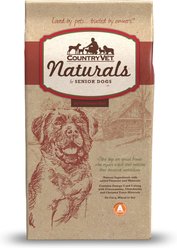 Country Vet Naturals 24-10 Senior Dog Food, 5-lb bag