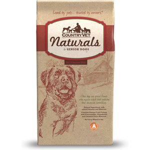 Country Vet Naturals 24-10 Senior Dog Food, 5-lb bag
