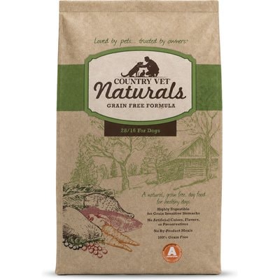 Country Vet Naturals 28-16 Grain-Free Dog Food, 1-lb bag