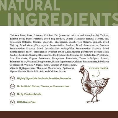 Show full view: Country Vet Naturals 28-16 Grain-Free Dog Food, 1-lb bag slide 3 of 9