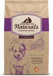 Country Vet Naturals 28/18 Healthy Puppy Dog Food, 35-lb bag