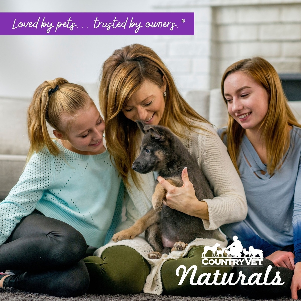 COUNTRY VET NATURALS 28/18 Healthy Puppy Dog Food, 1-lb bag