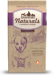 Country Vet Naturals 28/18 Healthy Puppy Dog Food, 5-lb bag