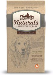 Country Vet Naturals Butcher Shop Blend Beef & Bacon Flavor Dry Dog Food, 35-lb bag