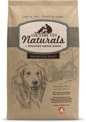 Country Vet Naturals Butcher Shop Blend Beef & Bacon Flavor Dry Dog Food, 5-lb bag