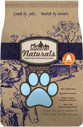 Country Vet Naturals Grain-Free Quick Bite Cookies Bacon & Blueberry Flavored Dog Treats, 2-lb bag