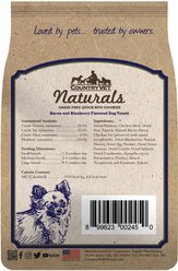 Country Vet Naturals Grain-Free Quick Bite Cookies Bacon & Blueberry Flavored Dog Treats, 2-lb bag slide 2 of 4