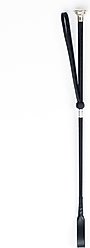 County Classic Horse Crop, Black, 16-in