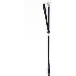 County Classic Horse Crop, Black, 16-in
