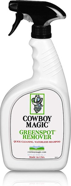 Show full view: Cowboy Magic GreenSpot Remover Waterless Shampoo Pet Spray, 32-fl oz bottle slide 1 of 1