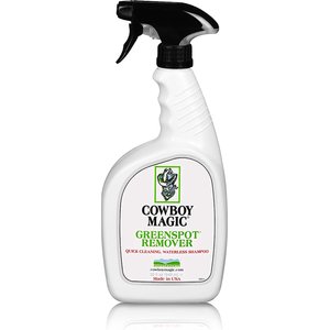 Cowboy Magic GreenSpot Remover Waterless Shampoo Pet Spray, 32-fl oz bottle