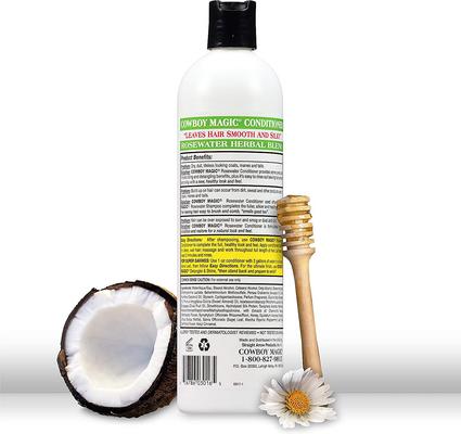 Show full view: Cowboy Magic Rosewater Pet Conditioner, 16-fl oz bottle slide 3 of 3