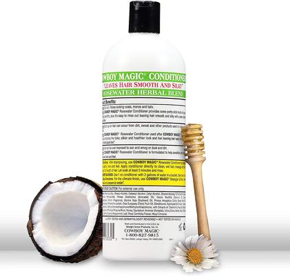 Show full view: Cowboy Magic Rosewater Pet Conditioner, 32-fl oz bottle slide 3 of 3