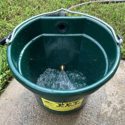 Show full view: Cowboy's Self-Cleaning Dog Waterer, 5-gal, Green slide 5 of 7
