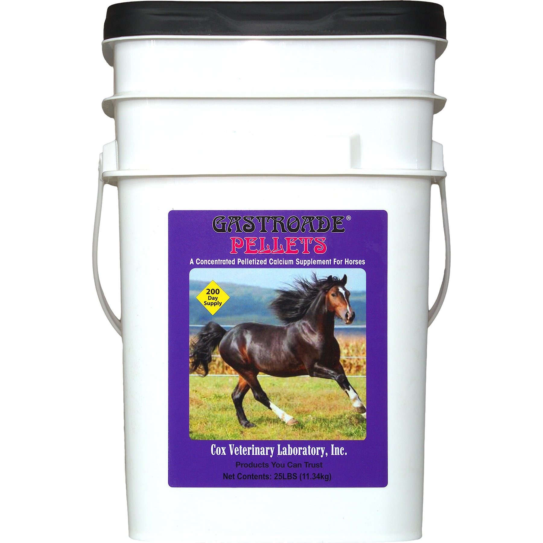 Cox Vet Lab Gastroade Pellets Horse Supplement, 25-lb bag