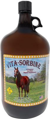 Show full view: Cox Vet Lab Vita-Sorbine Liquid Horse Supplement, 1-gal bottle slide 1 of 2