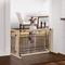 Show in main carousel: Coziwow 21-in Adjustable Extra Wide Freestanding Dog Gate, Natural Wood slide 1 of 10