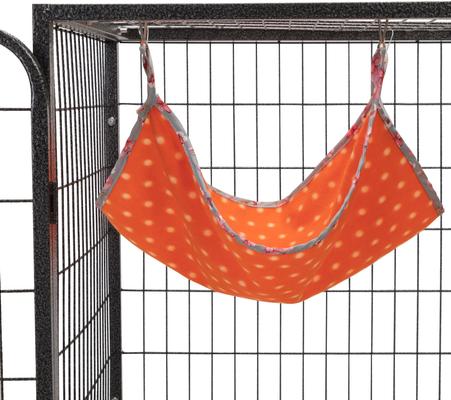 Show full view: Coziwow 3-Door Heavy Duty Cat Cage Playpen with Wheels, Black, 63 inch slide 6 of 11