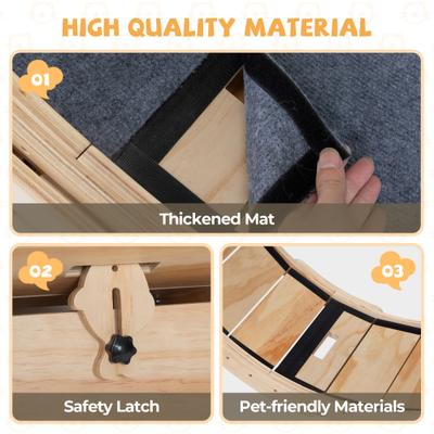 Show full view: Coziwow 41.1-in Exercise Running Wheel Cat Treadmill, Large slide 8 of 10