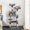 Show in main carousel: Coziwow 58-in Cat Tree & Condo with Hammock & Toy, Grey slide 1 of 12