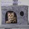 Show in main carousel: Coziwow 58-in Cat Tree & Condo with Hammock & Toy, Grey slide 7 of 12