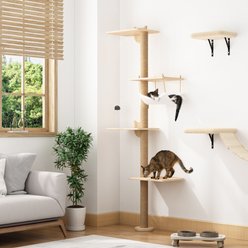 Coziwow 69-in Wall Mounted Shelf Climbing Cat Tree