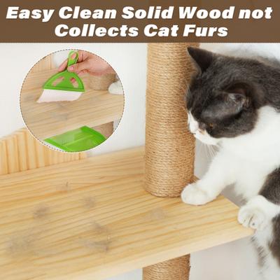 Show full view: Coziwow 69-in Wall Mounted Shelf Climbing Cat Tree slide 5 of 12