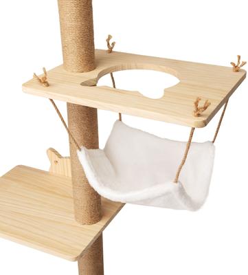 Show full view: Coziwow 69-in Wall Mounted Shelf Climbing Cat Tree slide 6 of 12