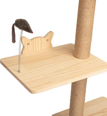 Show full view: Coziwow 69-in Wall Mounted Shelf Climbing Cat Tree slide 7 of 12