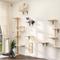 Show in main carousel: Coziwow 69-in Wall Mounted Shelf Climbing Cat Tree slide 10 of 12