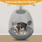 Show in main carousel: Coziwow 8-in-1 Eggloa6 Hidden Cat Litter Box Enclosure Planter, Grey slide 3 of 10