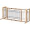 Show in main carousel: Coziwow Adjustable Freestanding Dog Gate, Wood slide 1 of 10