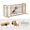 Show in main carousel: Coziwow Adjustable Freestanding Dog Gate, Wood slide 5 of 10