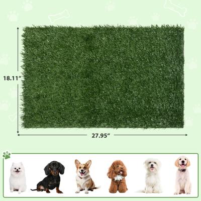 Show full view: Coziwow Artificial Grass Dog Pee Pads, Large: 28 x 18-in, 2 count slide 3 of 7