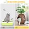 Show in main carousel: Coziwow Artificial Plant Hidden Cat Litter Box Enclosure, Brown slide 8 of 9