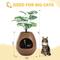 Show in main carousel: Coziwow Artificial Plant Hidden Cat Litter Box Enclosure, Brown slide 4 of 9