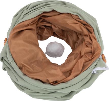 Show full view: Coziwow by Jaxpety Collapsible Cat Tunnel Bed, Green slide 8 of 12