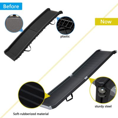 Show full view: Coziwow by Jaxpety Heavy Duty Foldable Dog Car Ramp, 63-in slide 5 of 10