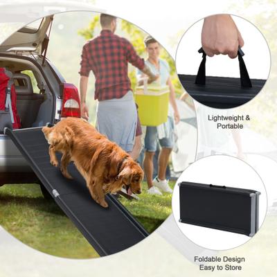 Show full view: Coziwow by Jaxpety Heavy Duty Foldable Dog Car Ramp, 63-in slide 6 of 10
