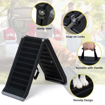 Show full view: Coziwow by Jaxpety Heavy Duty Foldable Dog Car Ramp, 63-in slide 7 of 10