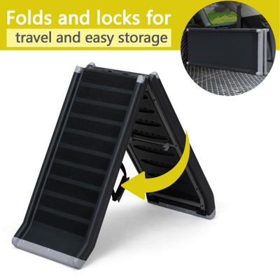Show full view: Coziwow by Jaxpety Heavy Duty Foldable Dog Car Ramp, 63-in slide 8 of 10