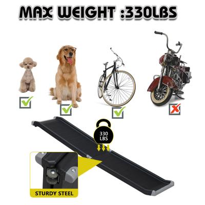 Show full view: Coziwow by Jaxpety Heavy Duty Foldable Dog Car Ramp, 63-in slide 9 of 10