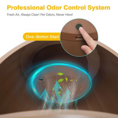 Coziwow Cat Litter Box Plant Hidden with Smart Odor Removal System & Scoop