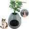 Show in main carousel: Coziwow Cat Litter Box Plant Hidden with Smart Odor Removal System & Scoop, Grey slide 1 of 11