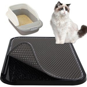 Coziwow Cat Litter Trapping Mat Double Layer Urine Proof