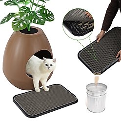 Coziwow Cat Litter Trapping Mat Double Layer Urine Proof slide 2 of 9