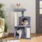 Show in main carousel: Coziwow Cat Tree & Condo with Toy, 34-inch, Grey slide 1 of 11